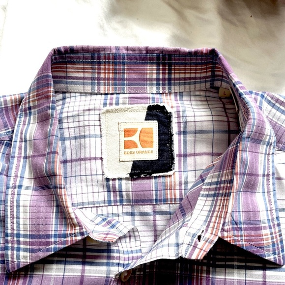 🍑 Boss Orange Label Button Down - Picture 4 of 8